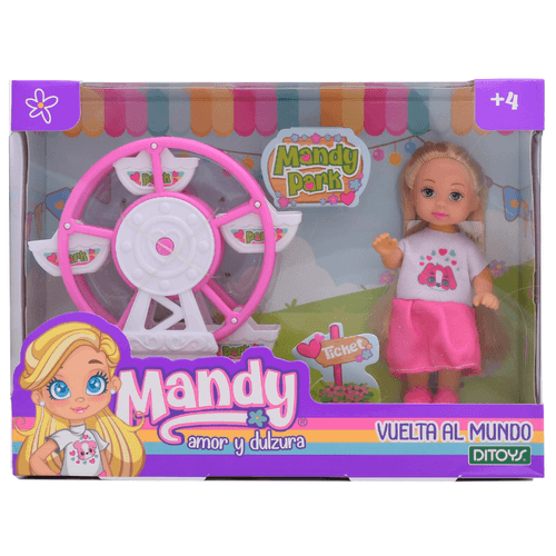 Muñeca Mandy Vuelta al Mundo Blanco