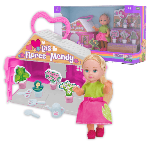 Muñeca Mandy Tienda de Flores Techo Blanco