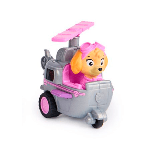 Paw Patrol Deluxe Rescue Racer Vehículo Pullback Skye