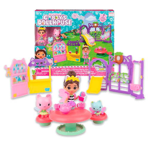 La Casa de Muñecas de Gabby Playset Jardín Kitty Fairy