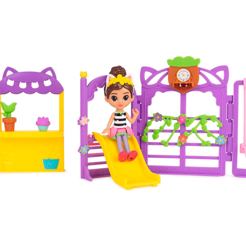 La Casa de Muñecas de Gabby Playset Jardín Kitty Fairy