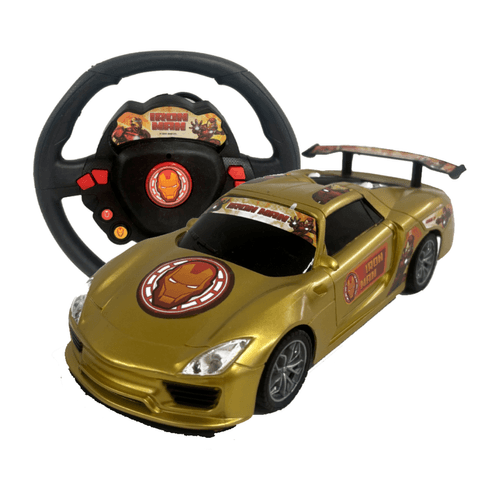 Vehículo Auto Radio Control Iron Man 20 Cm Original Marvel