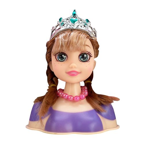Muñeca Tiny para Peinar con Accesorios Remera Lila