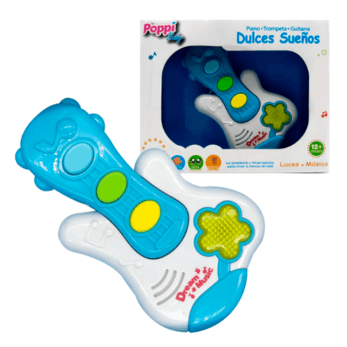 Guitarra Musical Interactivo con Luz y Sonido