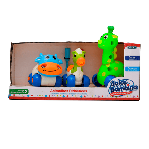 Dolce Bambino Animalitos Didácticos Jirafa Verde