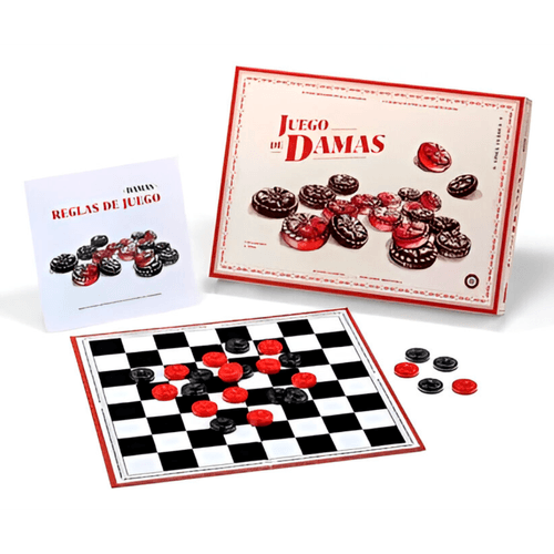 Juego de Mesa Damas Clásico Original Ruibal