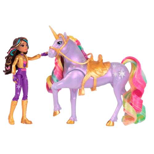 Set de juego con Luces Serie Academia Unicornio Sophia y Light Magic Wildstar