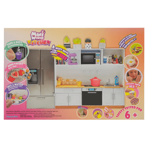 Mini World Playset Cocina con Accesorios