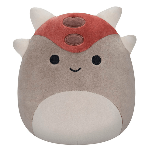 Peluche Squishmallows 19 cm Dinosaurio Gris
