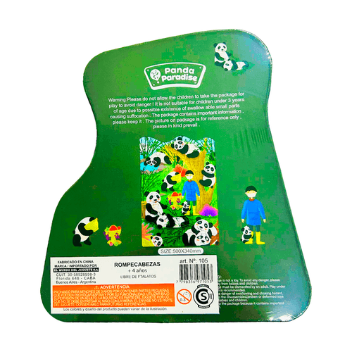 Rompecabezas Panda Paradise 48 Piezas