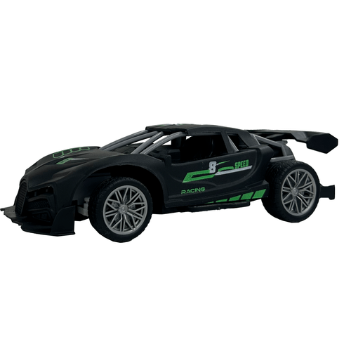 Speed Racing Cool Remote Control Race Car 1:18 Negro Mate