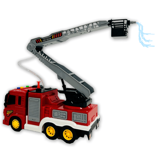 Urban Rescue Fire Truck Serie con Luz y Sonidos Escalera Flexible