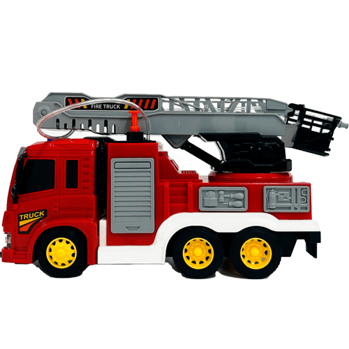 Urban Rescue Fire Truck Serie con Luz y Sonidos Escalera Flexible