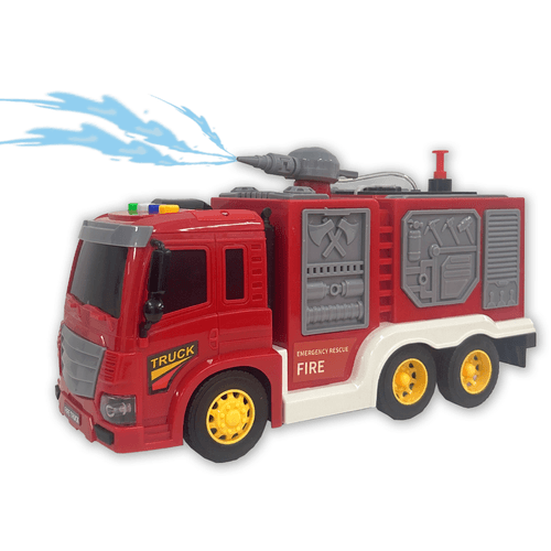 Urban Rescue Fire Truck Serie con Luz y Sonidos Hidrante