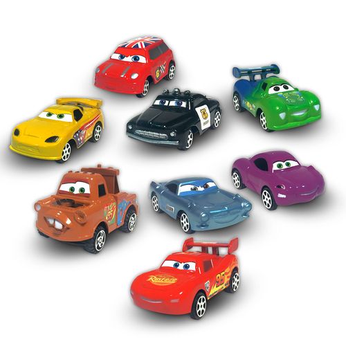 Cars Pull Back X 4 Tow Mater