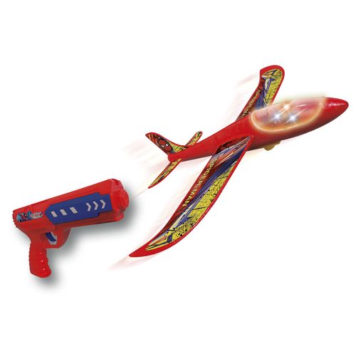 Plane Launcher Spiderman Pistola Lanzador de Aviones