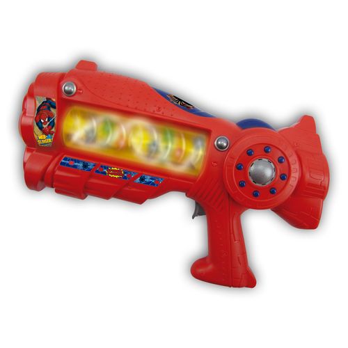 Pistola Ultra Blaster Ultimate SpidermanPistola Ultra Blaster Ultimate Spiderman con Luz y Vibración