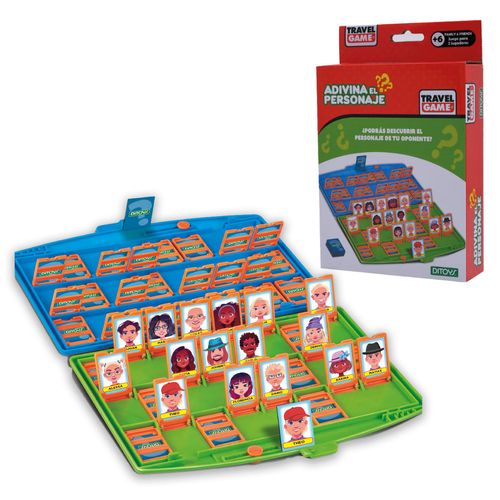Juego de Mesa Adiviná el Personaje Travel Game