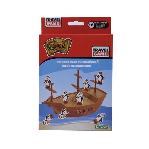 Juego de Mesa Crazy Boat Travel Game