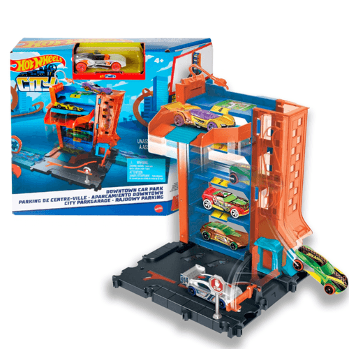 Pista Hot Wheels City Garage  Downtown Car Park