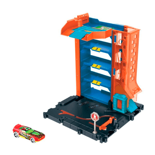 Pista Hot Wheels City Garage  Downtown Car Park
