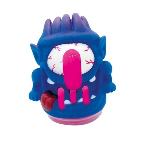 Muñecos Slime Cartoon Monsters Ciclope Color Azul