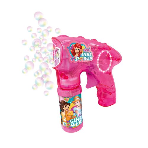 Magic Bubbles Princesas Disney Burbujero Automatico Con Luz