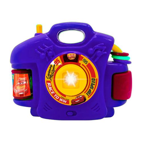 Cámara Proyector de Imágenes Cars Azul Y Amarillo Con Luz Ditoys