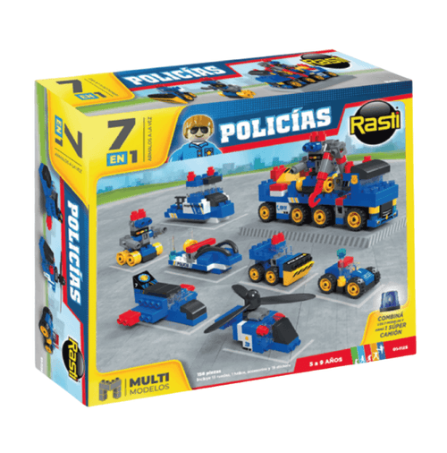 Rasti Policias 7 en 1 Multimodelos