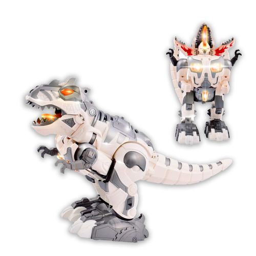 Robot Dragón a Control Remoto Convertible con Luz y Sonidos