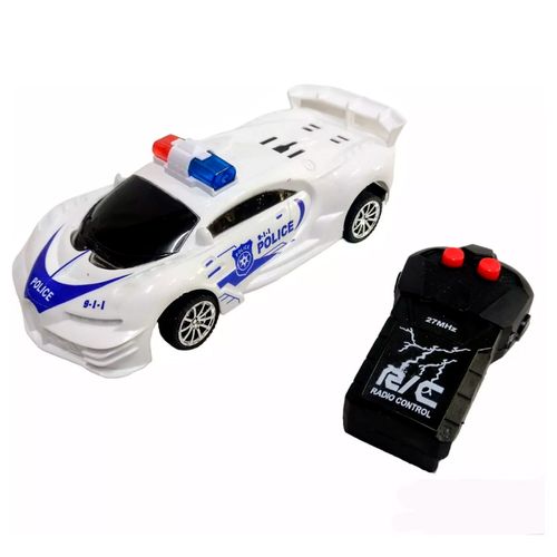 Auto de Policía a Radio Control Carrera