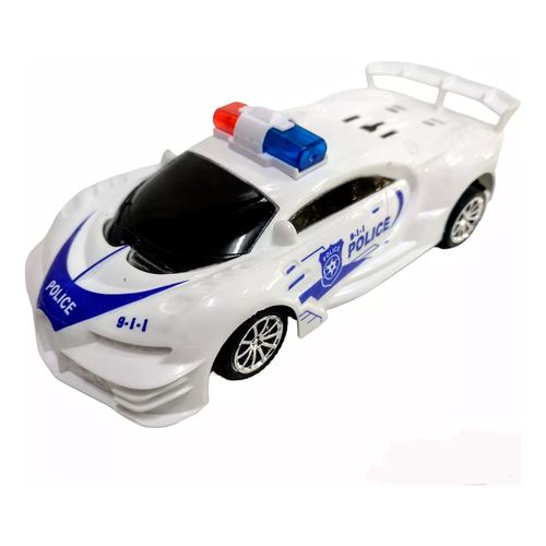 Auto de Policía a Radio Control Carrera