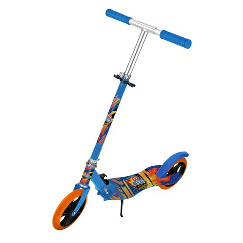 Monopatín Plegable 2 Ruedas Grandes Go Speed Street Azul