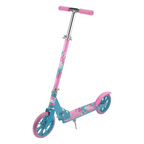 Monopatín Plegable 2 Ruedas Grandes Tiny Rosa