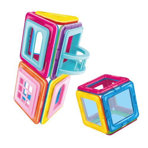 Playmags Juego de Bloques Magnéticos Incluye 18 Piezas