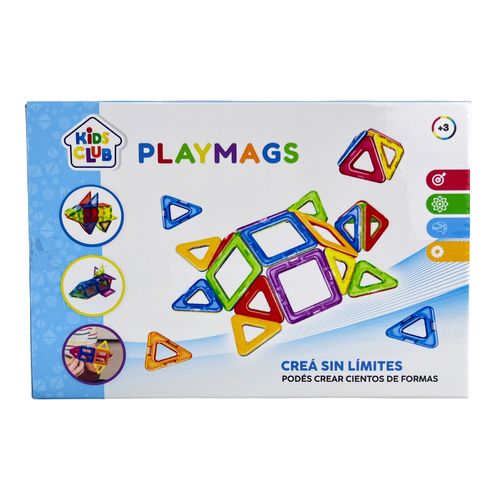 Playmags Juego de Bloques Magnéticos Incluye 36 Piezas