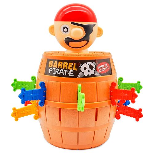 Juego de Mesa el Barril del Pirata Saltarín Grande