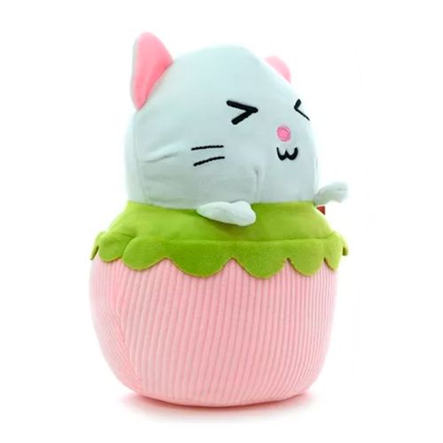 Peluche Gato en Muffin Spandex 23 cm