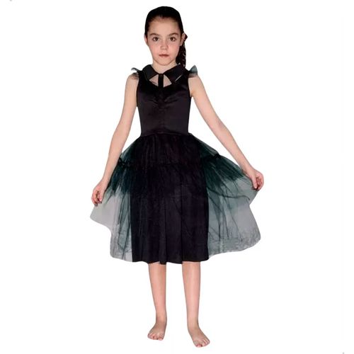 Disfraz Halloween Vestido Gótico Negro