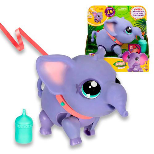 Little Live Pets Elefante Interactivo Toots Camina y Hace Sonidos