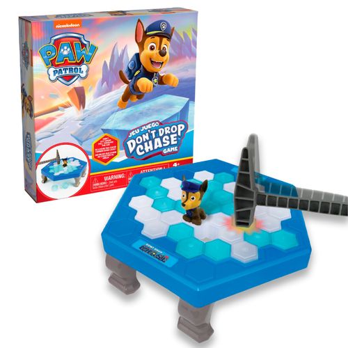 Paw Patrol ¡No Dejes Caer a Chase! Juego de Mesa Rompe Hielo