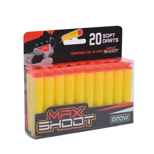 Max Shoot Pack x20 Dardos de Repuesto
