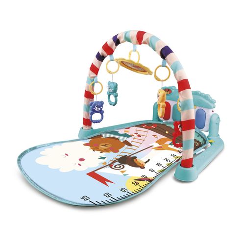 Mon Petite Gimnasio Multifunción con Piano Interactivo y Colgantes con Luces y Sonidos
