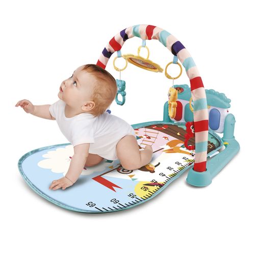 Mon Petite Gimnasio Multifunción con Piano Interactivo y Colgantes con Luces y Sonidos