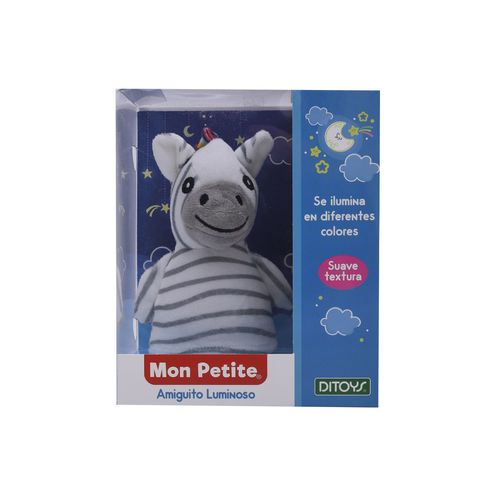 Mon Petite Amiguito Luminoso Peluche para Dormir Cebra