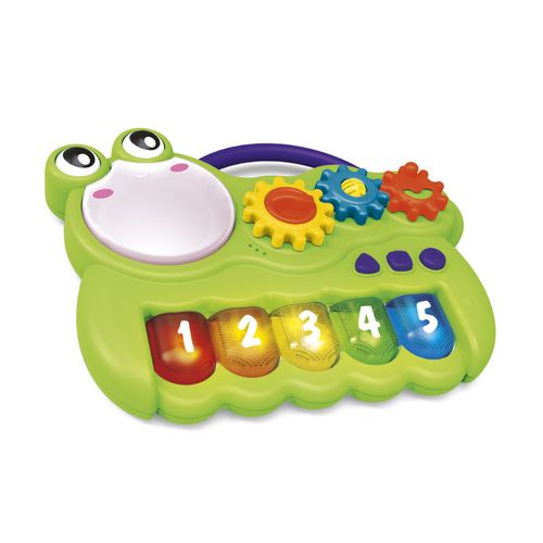 Mon Petite Oruga Musical Piano con Luces y Sonidos