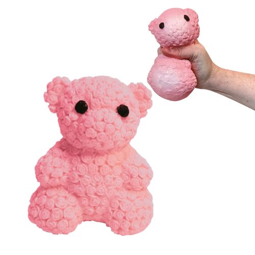Squishy Osito Anti Estrés Rosa