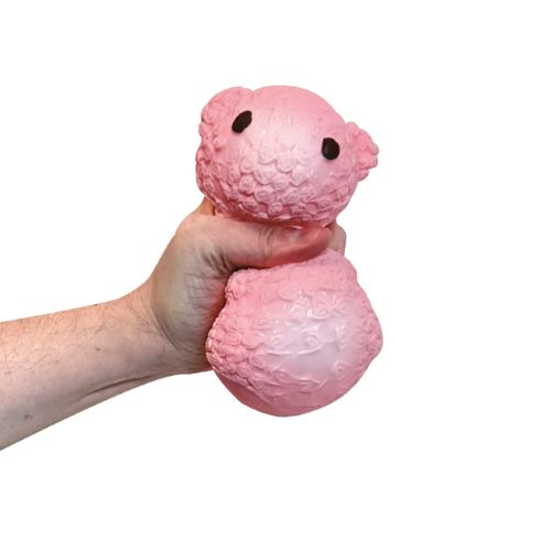 Squishy Osito Anti Estrés Rosa