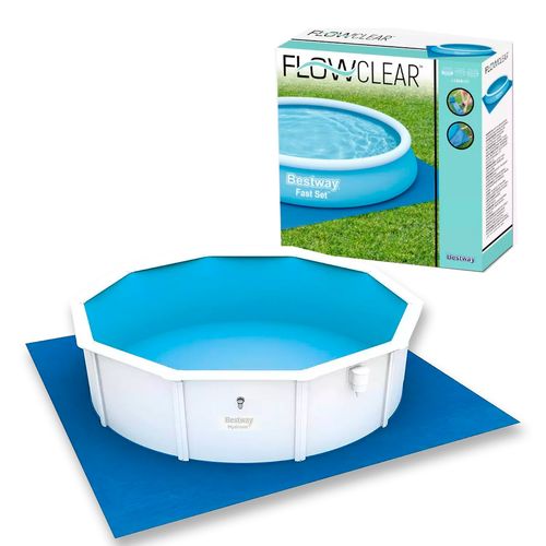 Piso Protector Para Piletas Fast Set y Estructurales 366 Cm Bestway Flowclear