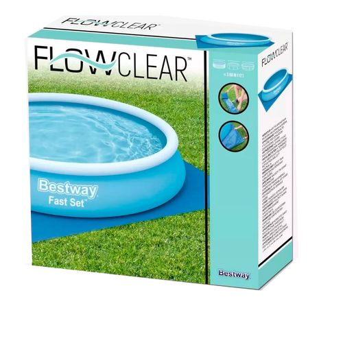 Piso Protector Para Piletas Fast Set y Estructurales 366 Cm Bestway Flowclear